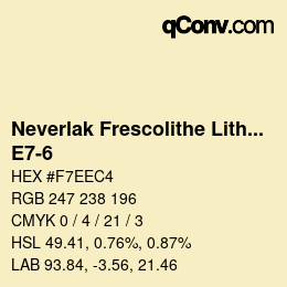 Farbcode: Neverlak Frescolithe Lithox Putop - E7-6 | qconv.com
