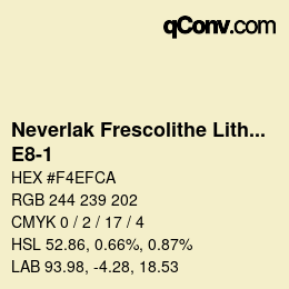 カラーコード: Neverlak Frescolithe Lithox Putop - E8-1 | qconv.com