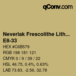 Farbcode: Neverlak Frescolithe Lithox Putop - E8-33 | qconv.com