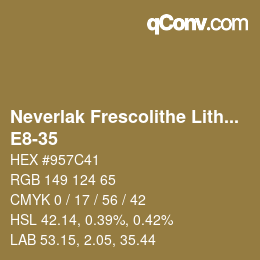 Code couleur: Neverlak Frescolithe Lithox Putop - E8-35 | qconv.com