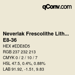 Farbcode: Neverlak Frescolithe Lithox Putop - E8-36 | qconv.com