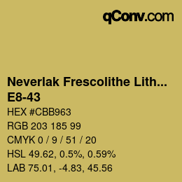 Farbcode: Neverlak Frescolithe Lithox Putop - E8-43 | qconv.com