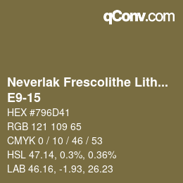 Código de color: Neverlak Frescolithe Lithox Putop - E9-15 | qconv.com