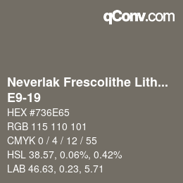 カラーコード: Neverlak Frescolithe Lithox Putop - E9-19 | qconv.com