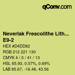 Farbcode: Neverlak Frescolithe Lithox Putop - E9-2 | qconv.com