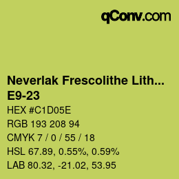 Code couleur: Neverlak Frescolithe Lithox Putop - E9-23 | qconv.com
