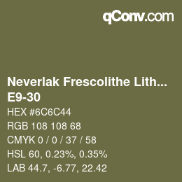 Code couleur: Neverlak Frescolithe Lithox Putop - E9-30 | qconv.com