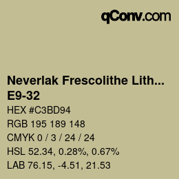 Código de color: Neverlak Frescolithe Lithox Putop - E9-32 | qconv.com