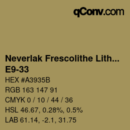 Farbcode: Neverlak Frescolithe Lithox Putop - E9-33 | qconv.com