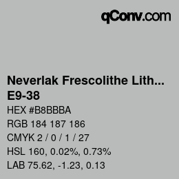 Color code: Neverlak Frescolithe Lithox Putop - E9-38 | qconv.com