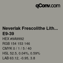 Color code: Neverlak Frescolithe Lithox Putop - E9-39 | qconv.com
