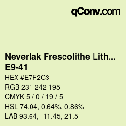 カラーコード: Neverlak Frescolithe Lithox Putop - E9-41 | qconv.com