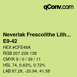 Farbcode: Neverlak Frescolithe Lithox Putop - E9-42 | qconv.com