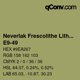 Color code: Neverlak Frescolithe Lithox Putop - E9-49 | qconv.com
