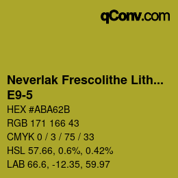 Code couleur: Neverlak Frescolithe Lithox Putop - E9-5 | qconv.com