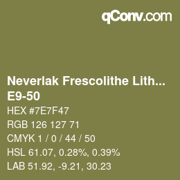 Color code: Neverlak Frescolithe Lithox Putop - E9-50 | qconv.com