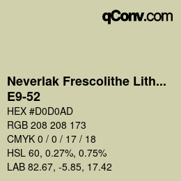 カラーコード: Neverlak Frescolithe Lithox Putop - E9-52 | qconv.com