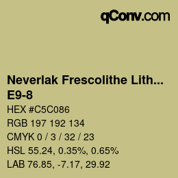 Farbcode: Neverlak Frescolithe Lithox Putop - E9-8 | qconv.com