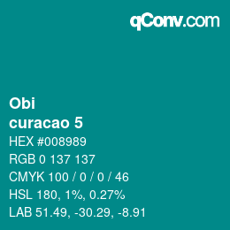 Color code: Obi - curacao 5 | qconv.com