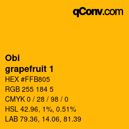 Farbcode: Obi - grapefruit 1 | qconv.com