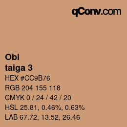 Farbcode: Obi - taiga 3 | qconv.com