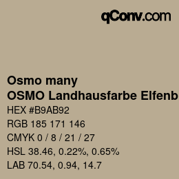 Código de color: Osmo many - OSMO Landhausfarbe Elfenbein | qconv.com