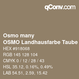 カラーコード: Osmo many - OSMO Landhausfarbe Taube | qconv.com