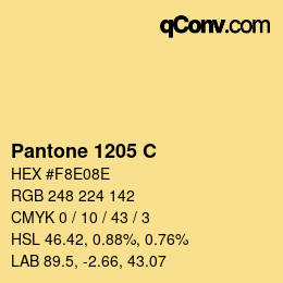 カラーコード: Pantone 1205 C | qconv.com