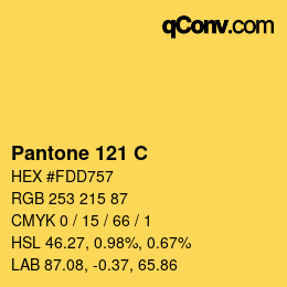 カラーコード: Pantone 121 C | qconv.com