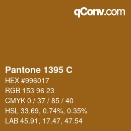 カラーコード: Pantone 1395 C | qconv.com