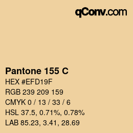 カラーコード: Pantone 155 C | qconv.com