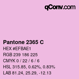 カラーコード: Pantone 2365 C | qconv.com