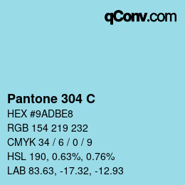 颜色代码: Pantone 304 C | qconv.com