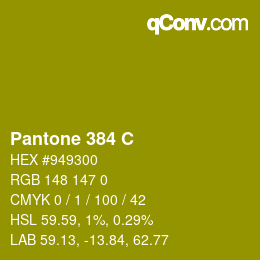 Farbcode: Pantone 384 C | qconv.com