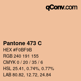 カラーコード: Pantone 473 C | qconv.com