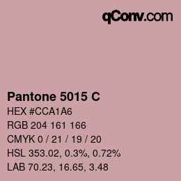 Code couleur: Pantone 5015 C | qconv.com