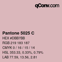 Code couleur: Pantone 5025 C | qconv.com