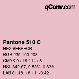 Code couleur: Pantone 510 C | qconv.com