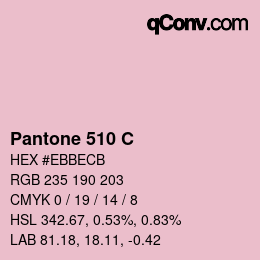颜色代码: Pantone 510 C | qconv.com