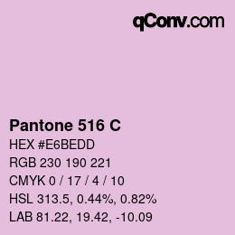 Code couleur: Pantone 516 C | qconv.com