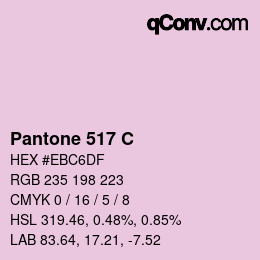Code couleur: Pantone 517 C | qconv.com