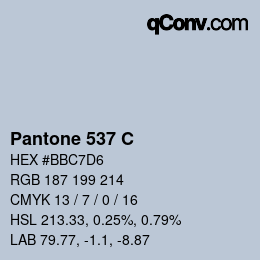 颜色代码: Pantone 537 C | qconv.com