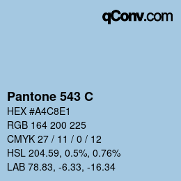 カラーコード: Pantone 543 C | qconv.com