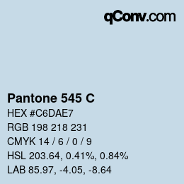 Code couleur: Pantone 545 C | qconv.com