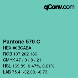 Code couleur: Pantone 570 C | qconv.com