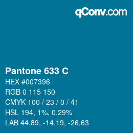 Color code: Pantone 633 C | qconv.com