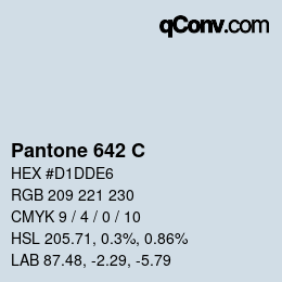 カラーコード: Pantone 642 C | qconv.com