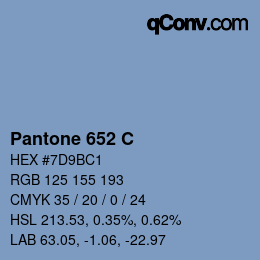 Code couleur: Pantone 652 C | qconv.com