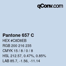 Código de color: Pantone 657 C | qconv.com