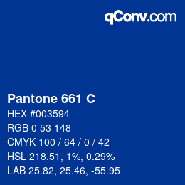 カラーコード: Pantone 661 C | qconv.com